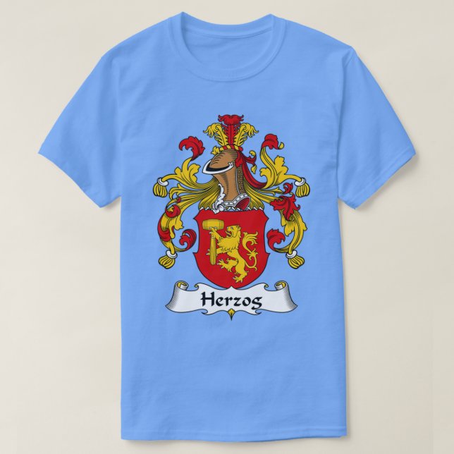 Camiseta Escudo de armas de Herzog (Diseño del anverso)