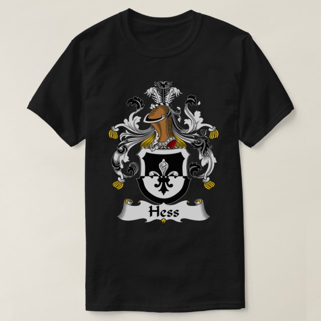 Camiseta Escudo de armas de Hess (Diseño del anverso)