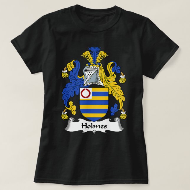 Camiseta Escudo de armas de Holmes  (Diseño del anverso)