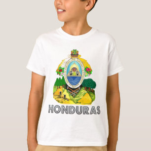 Camiseta Escudo de armas de Honduras