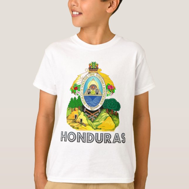 Camiseta Escudo de armas de Honduras (Anverso)