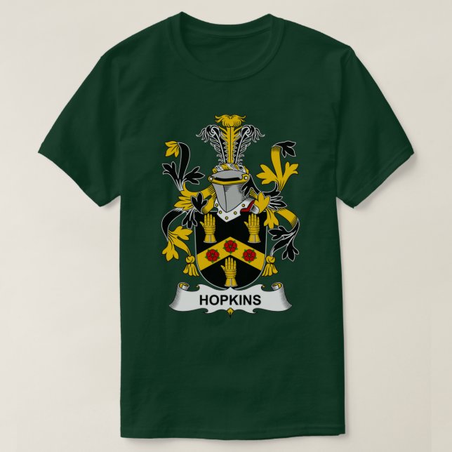 Camiseta Escudo de armas de Hopkins (Diseño del anverso)