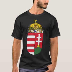 Camiseta Escudo de armas de Hungría