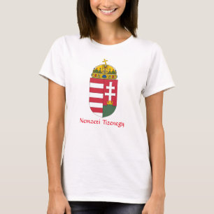 Camiseta Escudo de armas de Hungría Nemzeti Tizenegy T-Shir