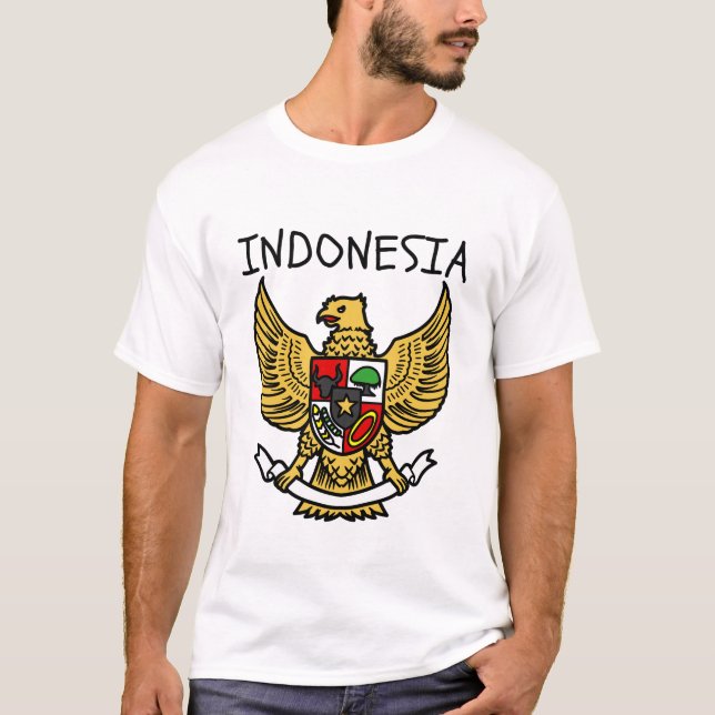 Camiseta Escudo de armas de Indonesia (Anverso)