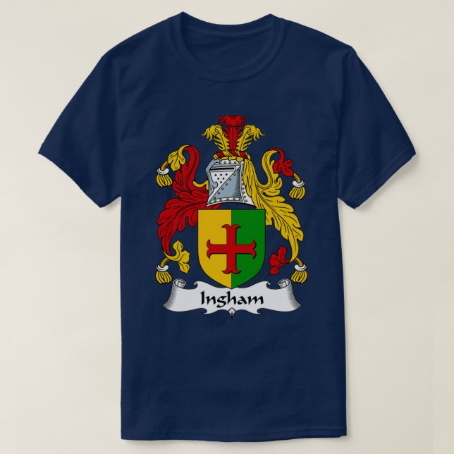 Camiseta Escudo de armas de Ingham (Diseño del anverso)