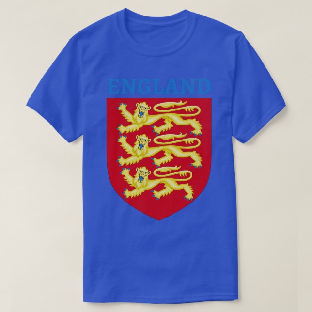 Camiseta Escudo de armas de Inglaterra (Diseño del anverso)