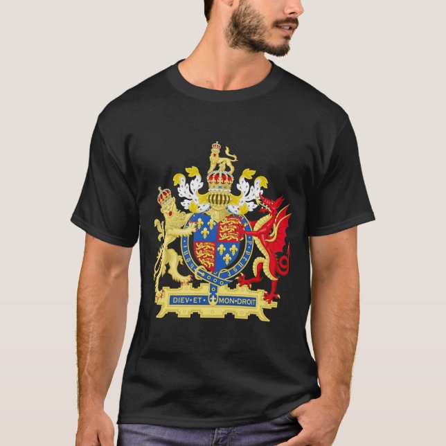 Camiseta Escudo de armas de Inglaterra (Anverso)