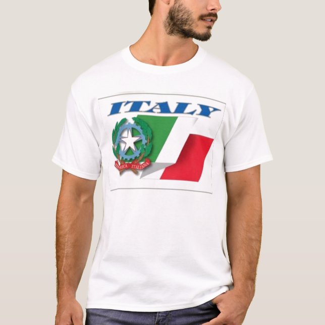 Camiseta Escudo de armas de Italia (Anverso)