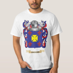 Camiseta Escudo de armas de Jagger (escudo de la familia)