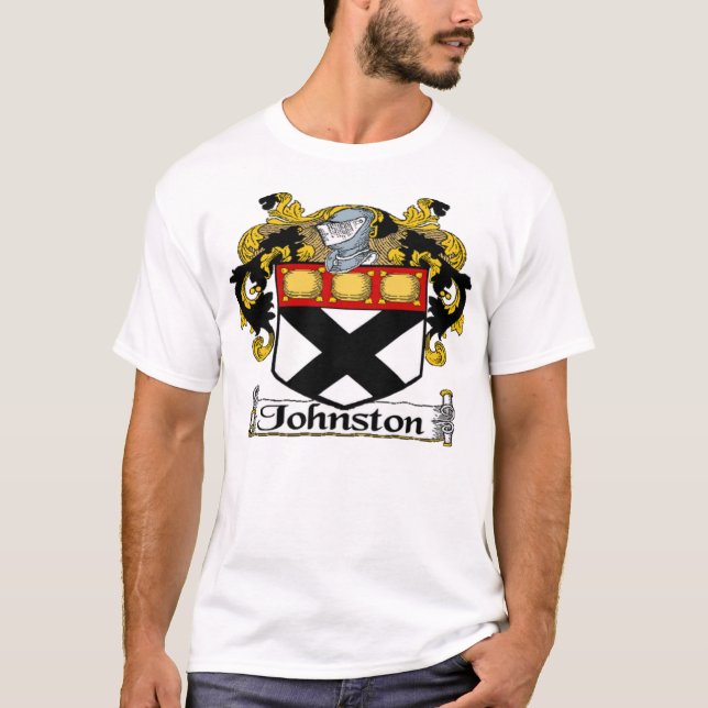Camiseta Escudo de armas de Johnston (Anverso)