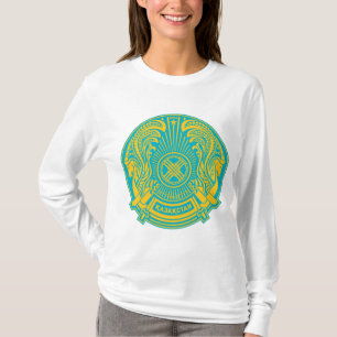 Camiseta Escudo de armas de Kazajistán