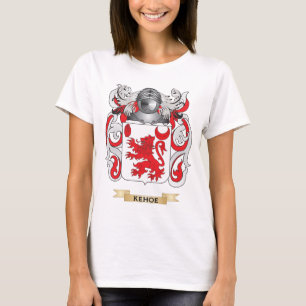 Camiseta Escudo de armas de Kehoe (escudo de la familia)