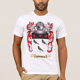 Camiseta Escudo de armas de Kimber (escudo de la familia)