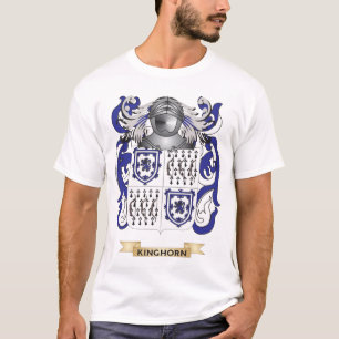 Camiseta Escudo de armas de Kinghorn (escudo de la familia)