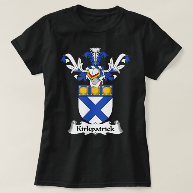 Camiseta Escudo de armas de Kirkpatrick   (Diseño del anverso)