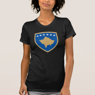 Camiseta Escudo de armas de Kosovo