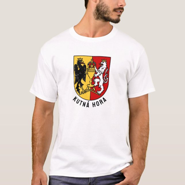 Camiseta Escudo de armas de Kutná Hora, República Checa (Anverso)