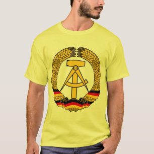Camiseta Escudo de armas de la Alemania Oriental/sello del