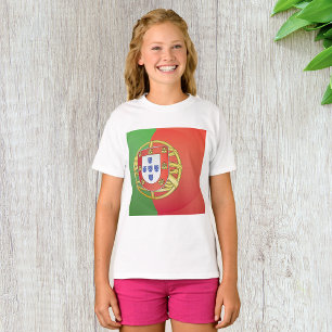 Camiseta Escudo de Armas de la Bandera de Portugal Cresta P