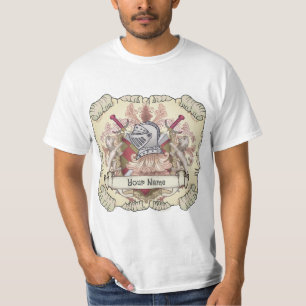 Camiseta Escudo de Armas de la Familia Caballero Rojo Apell