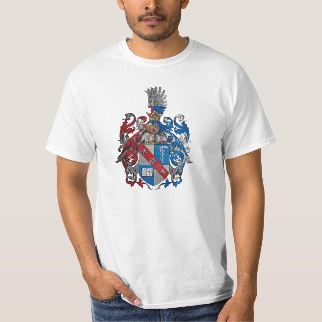 Camiseta Escudo de armas de la familia de Ludwig von Mises (Anverso)