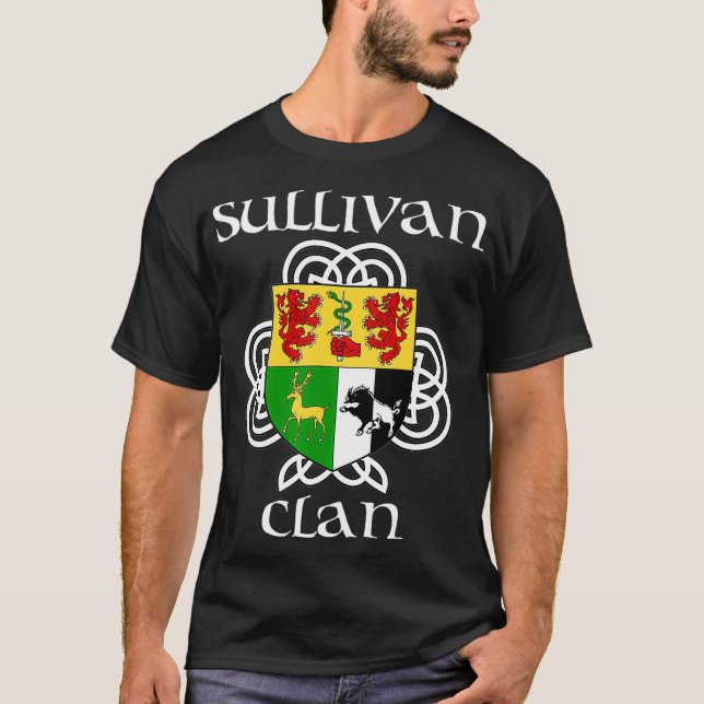 Camiseta Escudo de armas de la familia Sullivan (Anverso)