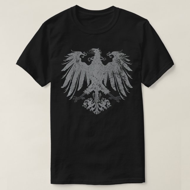 Camiseta Escudo de armas de la heralía de águila del Oktobe (Diseño del anverso)