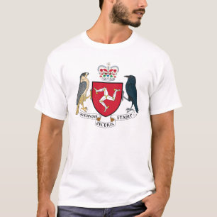 Camiseta Escudo de armas de la Isla de Man