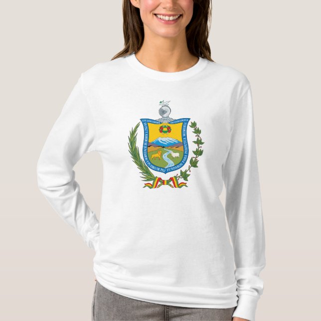 Camiseta Escudo de armas de La Paz (Anverso)
