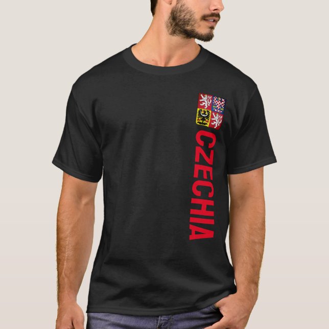 Camiseta Escudo de armas de la República Checa (Anverso)