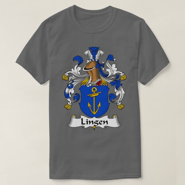 Camiseta Escudo de armas de larga duración (Diseño del anverso)