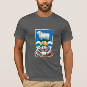 Camiseta Escudo de armas de las Islas Malvinas