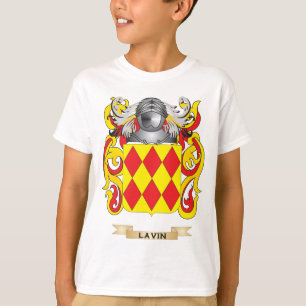 Camiseta Escudo de armas de Lavin (escudo de la familia)