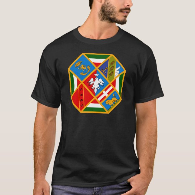 Camiseta Escudo de armas de Lazio (Italia) (Anverso)