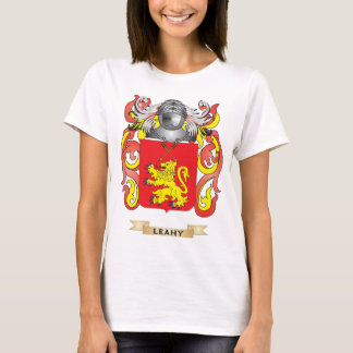 Camiseta Escudo de armas de Leahy (escudo de la familia)