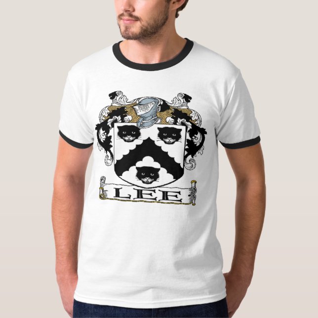 Camiseta Escudo de armas de Lee (Anverso)