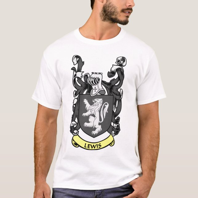 Camiseta Escudo de armas de LEWIS (Anverso)