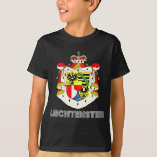Camiseta Escudo de armas de Liechtenstein