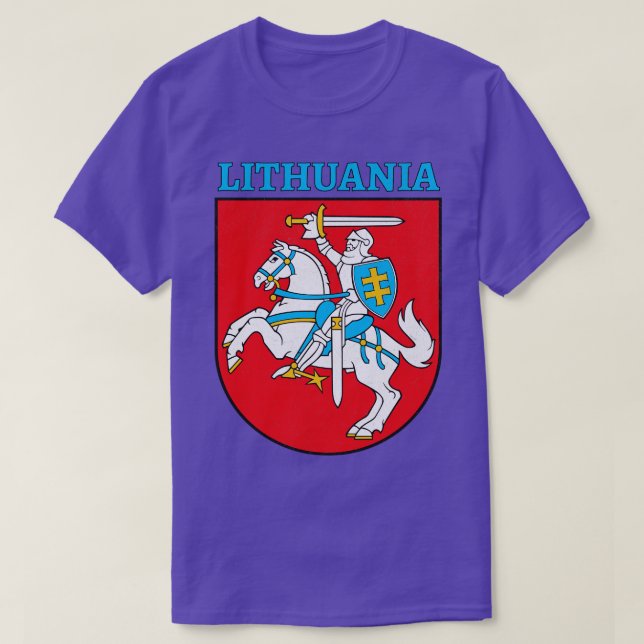 Camiseta Escudo de armas de Lituania (Diseño del anverso)
