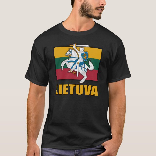 Camiseta Escudo de armas de Lituania (Anverso)