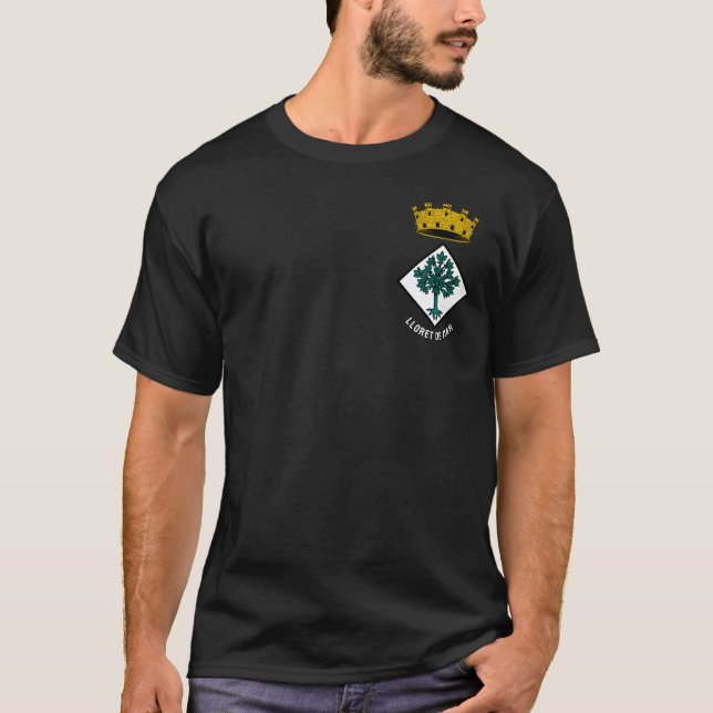 Camiseta Escudo de armas de Lloret de Mar (Anverso)