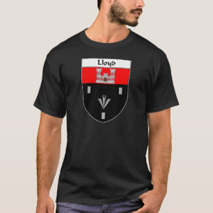 Camiseta Escudo de armas de Lloyd/escudo de la familia
