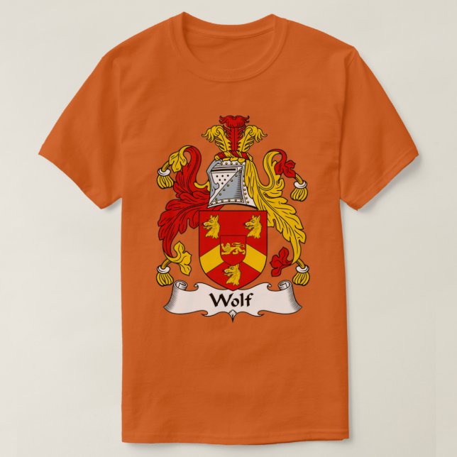 Camiseta Escudo de armas de lobo (Diseño del anverso)