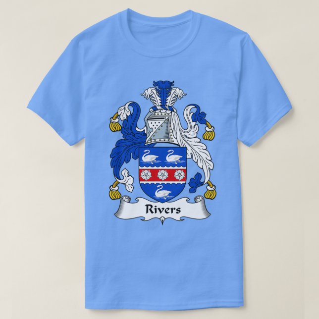 Camiseta Escudo de armas de los ríos 1 (Diseño del anverso)