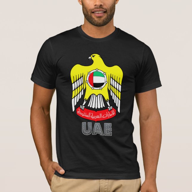 Camiseta Escudo de armas de los Uae (Anverso)