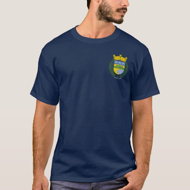 Camiseta Escudo de armas de Luquillo - Puerto Rico (Anverso)