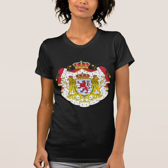 Camiseta Escudo de armas de Luxemburgo (Anverso)