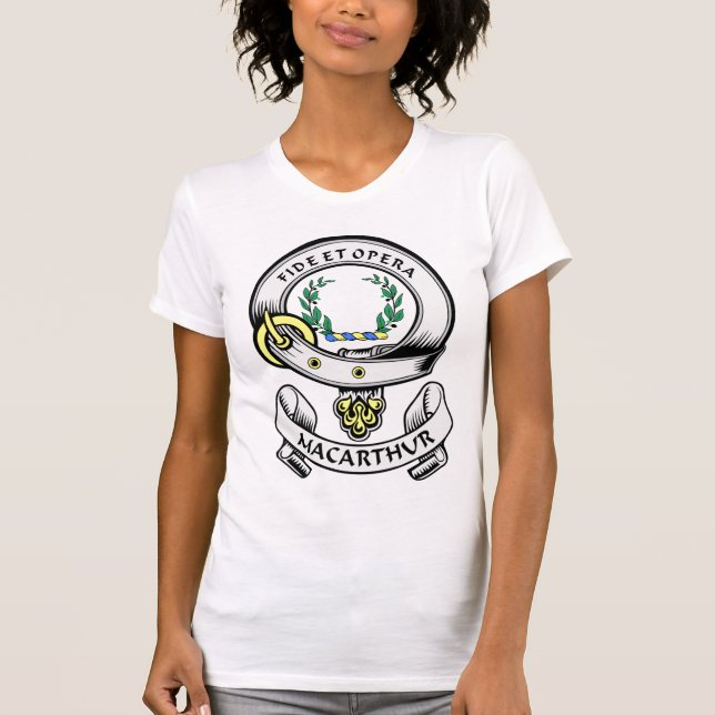 Camiseta Escudo de armas de MACARTHUR (Anverso)