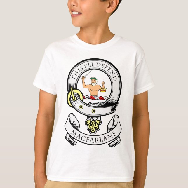 Camiseta Escudo de armas de MACFARLANE (Anverso)